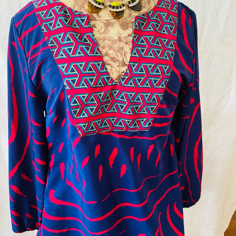 Long sleeves top printed colors